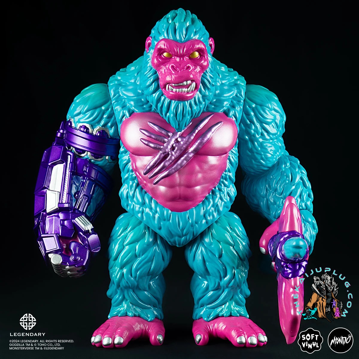 Godzilla x Kong: The New Empire - Kong Soft Vinyl Figure - Hollow Earth Variant